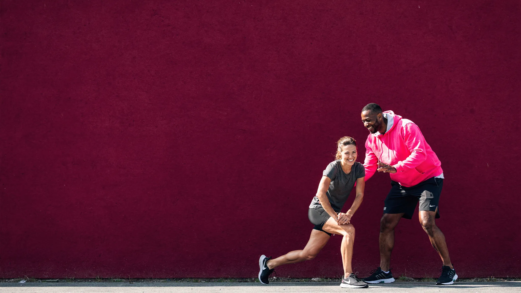 Coach sportif : une scène du métier, en plein soleil