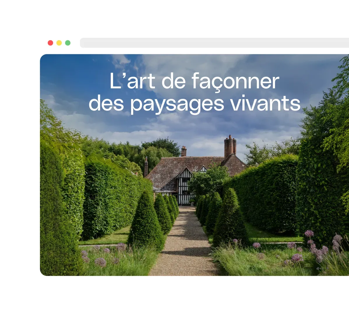 Un univers visuel inspirant
